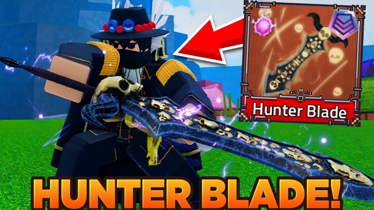 FINALMENTE! CONSEGUI A HUNTER BLADE NO KING LEGACY!