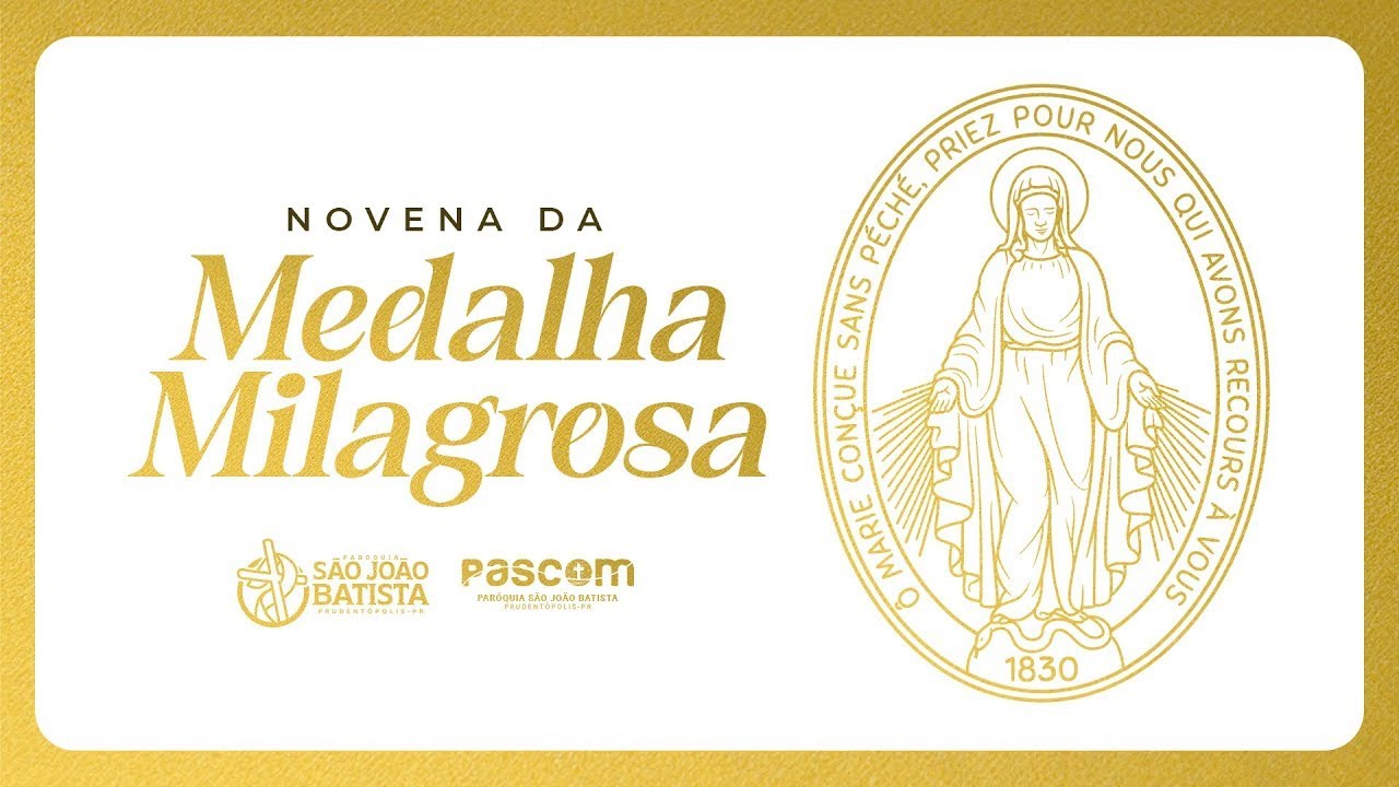 Missa + Novena da Medalha Milagrosa AO VIVO (14h) | 04/02/2026 | Prudentópolis/PR