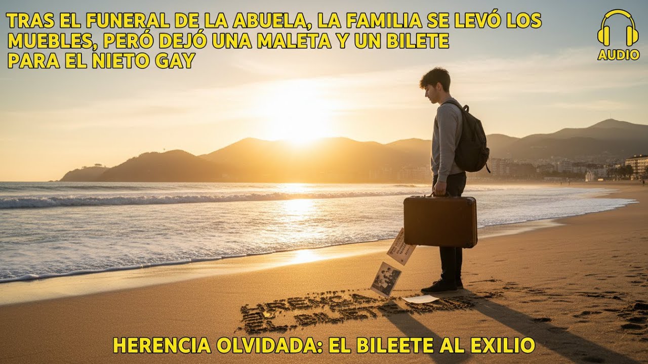 TRAS EL FUNERAL DE LA ABUELA, LA FAMILIA SE LLEVÓ SUS MUEBLES — PERO DEJÓ UNA MALETA Y UN BOLETO AL