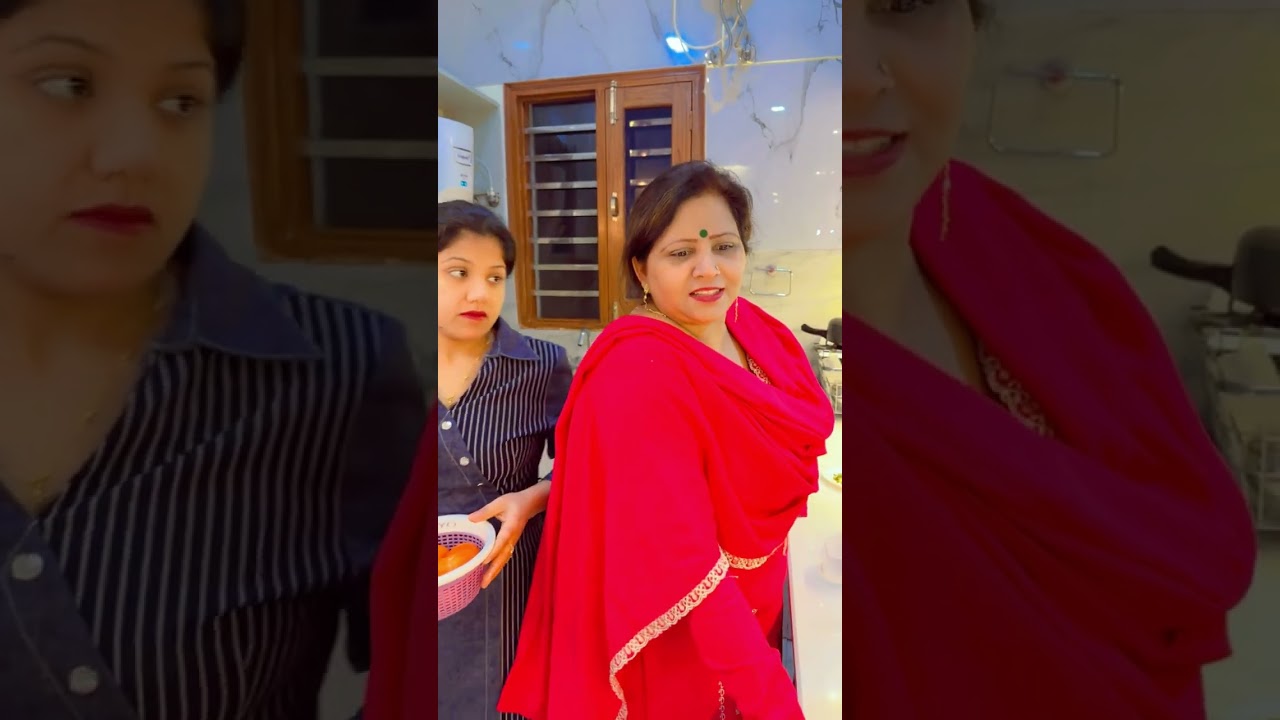 Mummy ने बनायी चना पालक recipe 😍