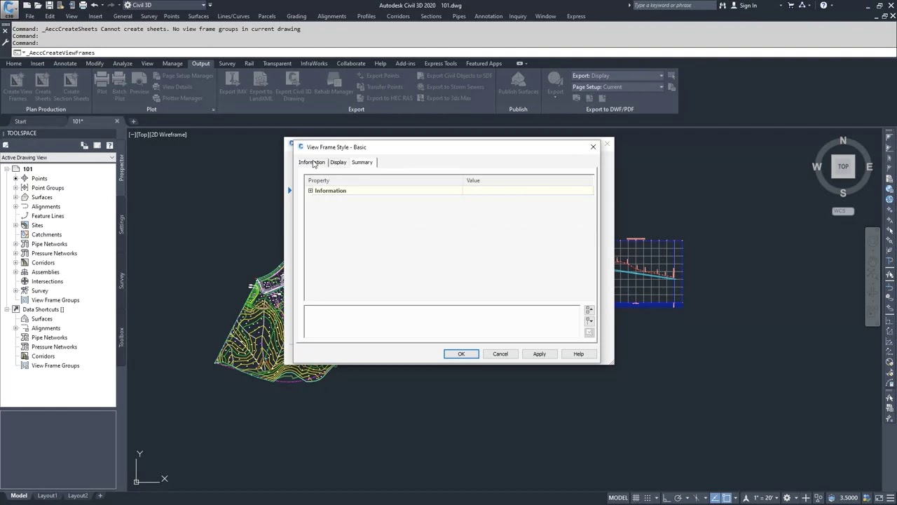 Create view frames and sheets of Plan Production and Data Management in AutoCAD Autodesk   Part 1