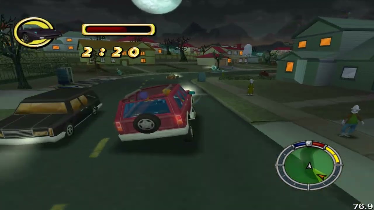 Мод «Hit & Run» для The Simpsons: Профессиональный режим ЧАСТЬ 7