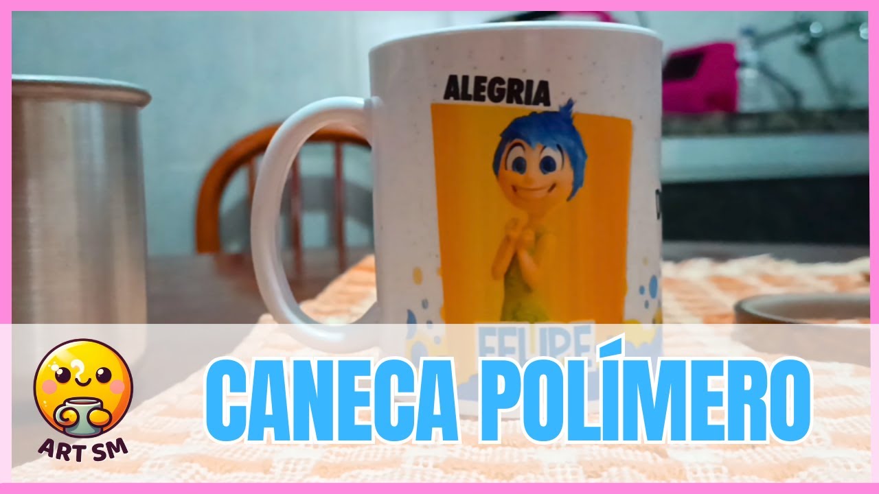 Guia de SUBLIMAÇÃO da CANECA de POLÍMERO, não erre mais!