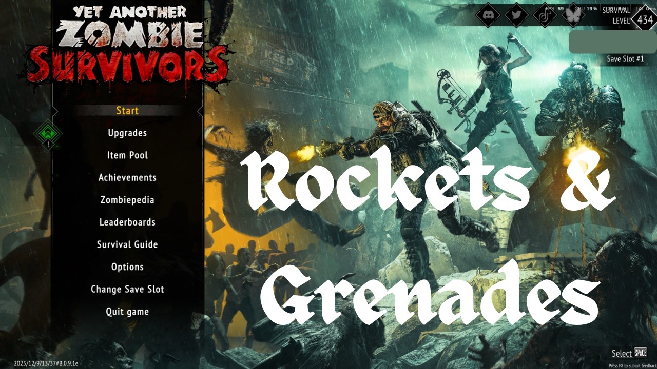 Rockets and Grenades -Team of 3 - Level 3 - Train Station
