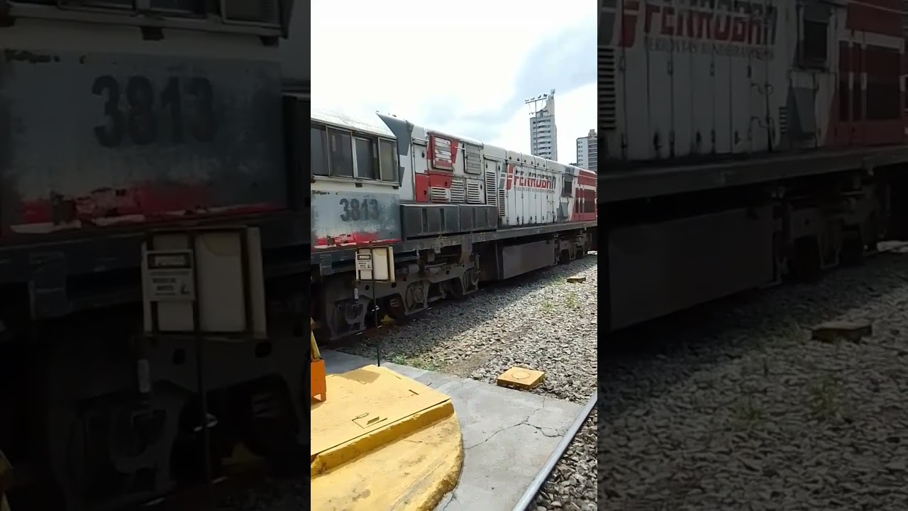 RARIDADE LOCOMOTIVA 3813 FERROBAN.👍👊🚂