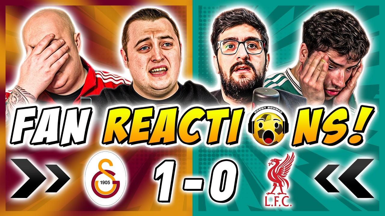 Liverpool Fans GUTTED 🤣 Reactions to Galatasaray 1-0 Liverpool | Champions League Fan Reactions