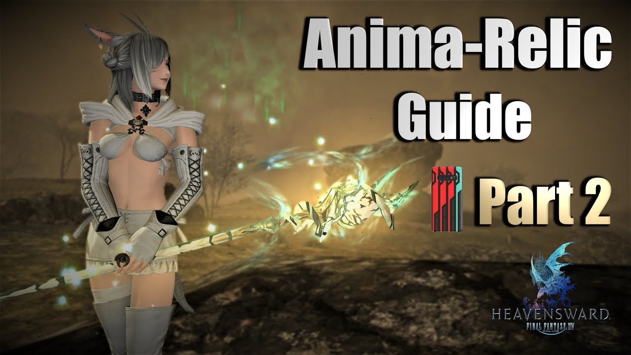 Anima Relic Weapon Guide - Part 2: Poetics and other currencies