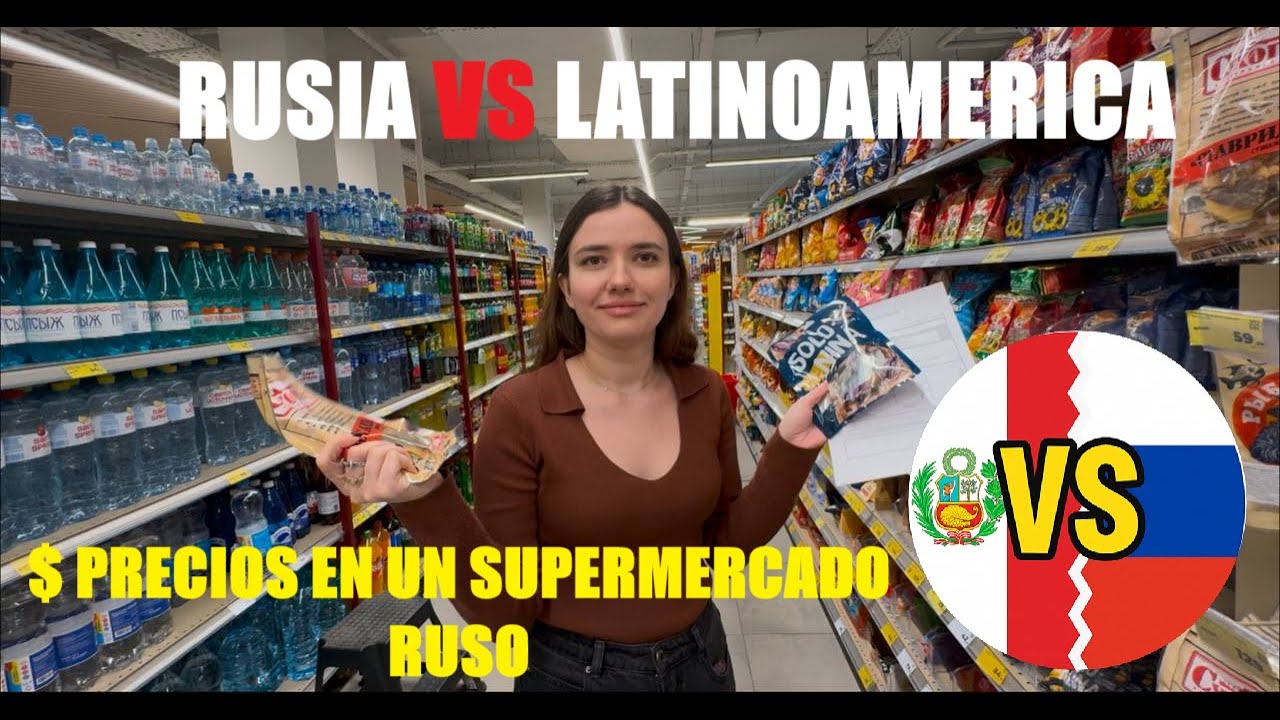 ASÍ SON LOS SUPERMERCADOS EN RUSIA 💣 JUNTO A MI NOVIA RUSA