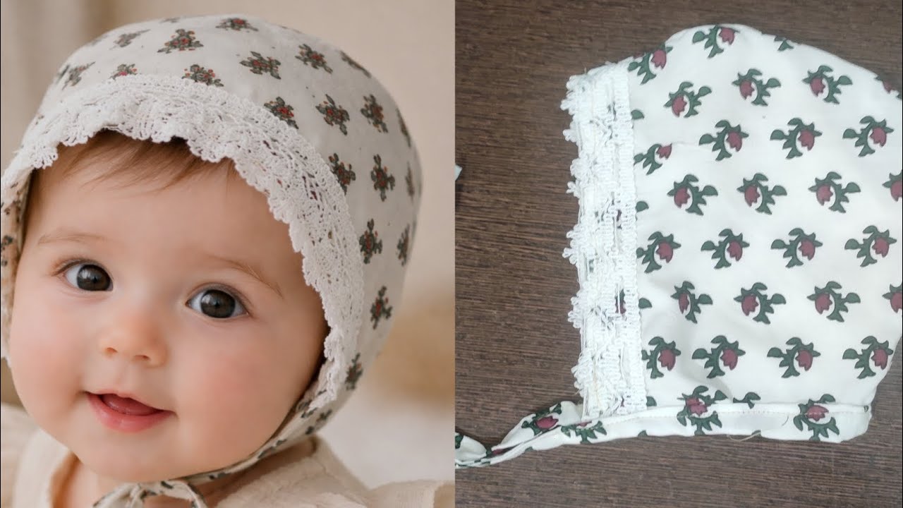 5 मिनिटात तयार होणारी लहान बाळाची टोपी Make Baby cap just in 5 minutes 