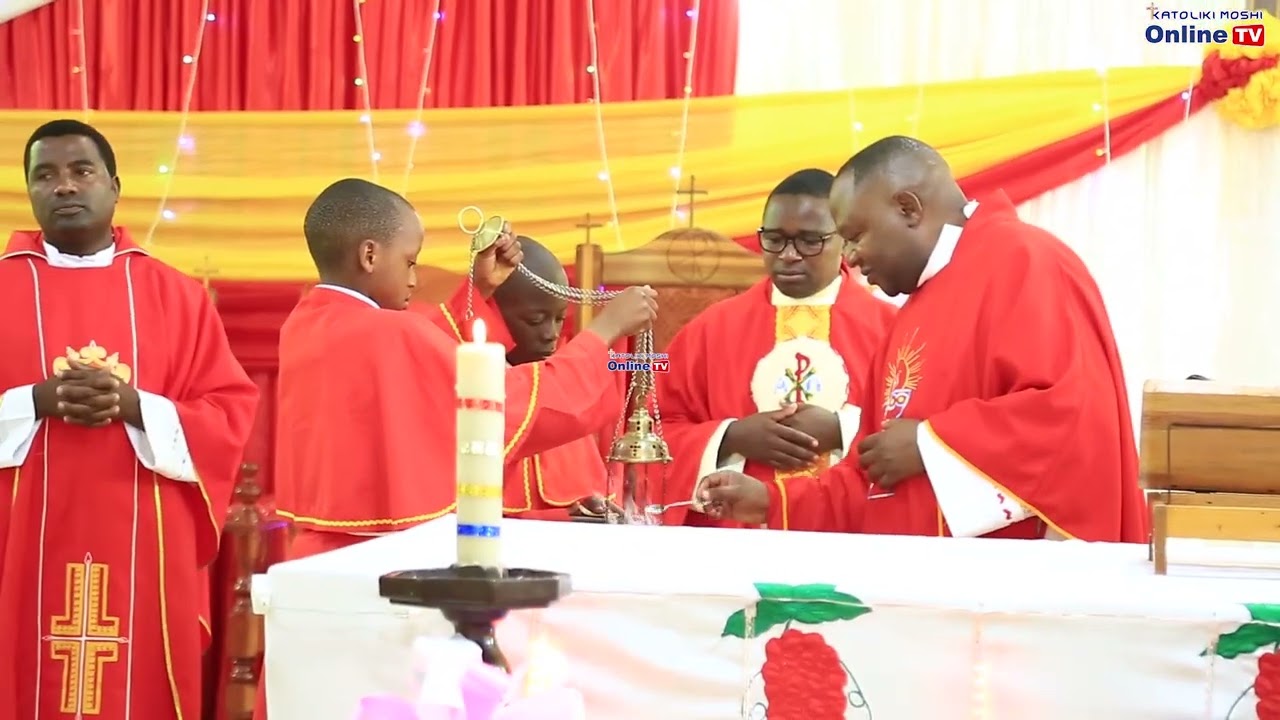 #WIMBO WA SHUKRANI BAADA YA BARAKA KUU MISA TAKATIFU YA SAKRAMENTI YA KIPAIMARA PAROKIA MBAHE ARIS
