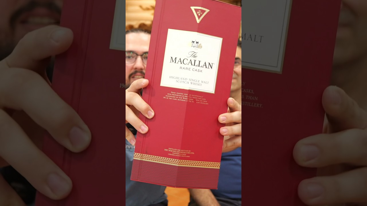 The Macallan Rare Cask SPEED RUN 🔥🥃 #cigarspecialist #whisky #sansebasti&aacute;n #gigachad #andrewtate
