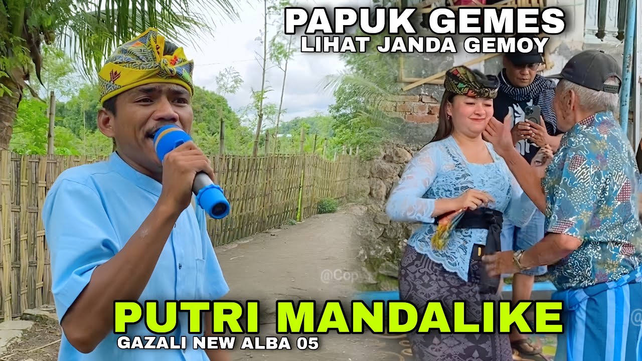 Papuk Gemes Lihat Janda Gemoy Yami || Lagu Lama Bersemi Kembali Gazali Putri Mandalike New Alba 05