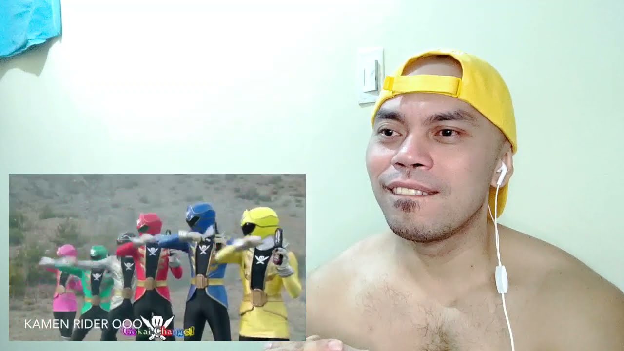 REACTION  - Gokaiger All Gokai Change Henshin (Series and Movies)