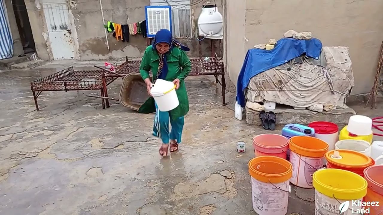 A Sick Newborn Calf Living Inside a Village Home
