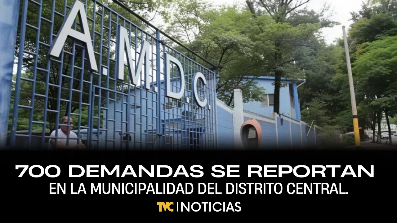 700 demandas se reportan en la municipalidad del Distrito Central.