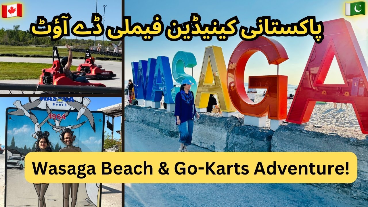 Canadian Pakistani Family Ki Masti: Beach Picnic aur Go-Karting ka Safar! 🏖️🏎️ | BeenVlogs
