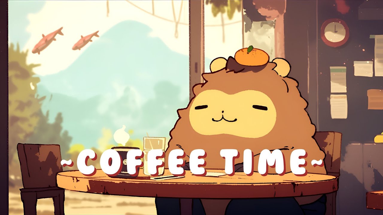 Capybara Music Corner - Cozy Lofi Hip Hop Mix ~ Calm Energy ~ 🦫 🍵 ✨ | Focus Helper