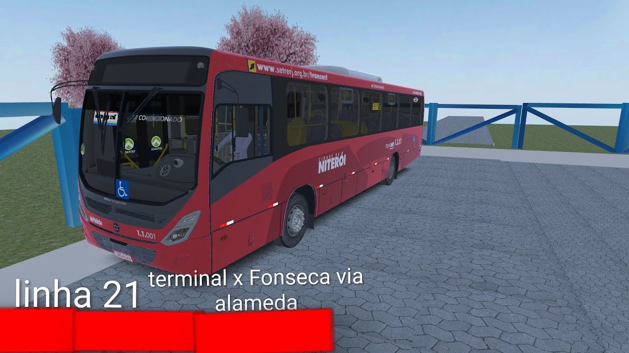 Linha 21 terminal x Fonseca via alameda 