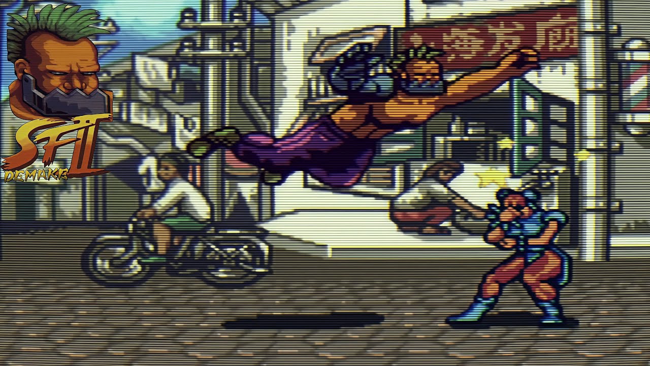 Street Fighter 2 Demake - Panzer - Gameplay #sf2 #romhack