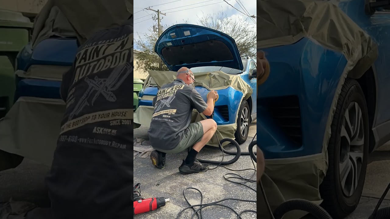 Mobile bumper repair in Tampa Florida