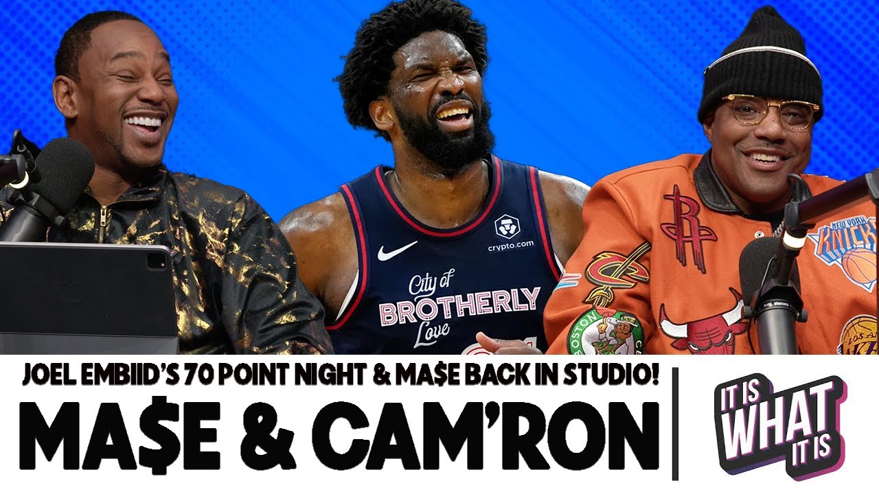 JOEL EMBIID GIVES WEMBY HIS WELCOME TO THE NBA MOMENT WITH 70 & MA$E IS BACK IN STUDIO!! | S3 EP.14