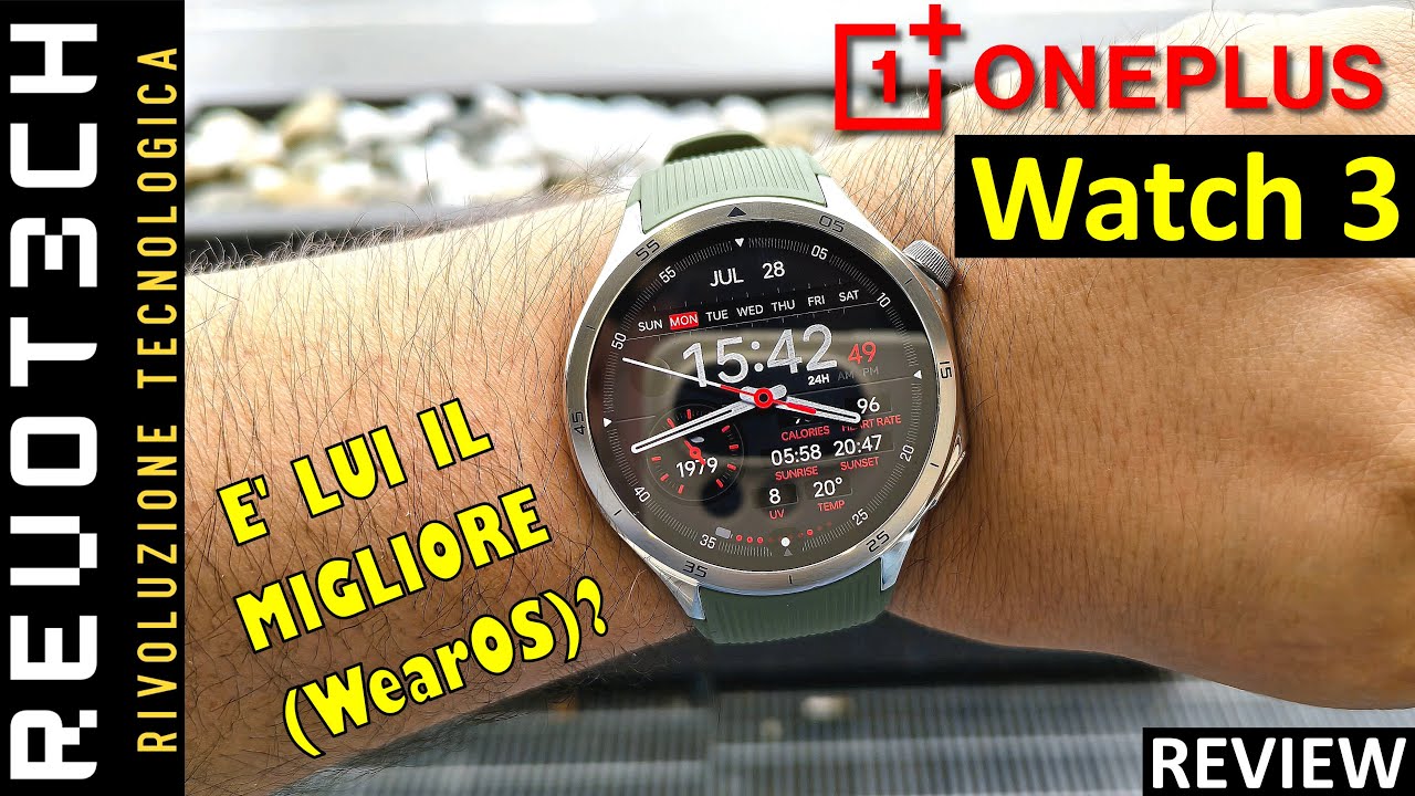 OnePlus Watch 3: Il Miglior Smartwatch WearOS? - Review