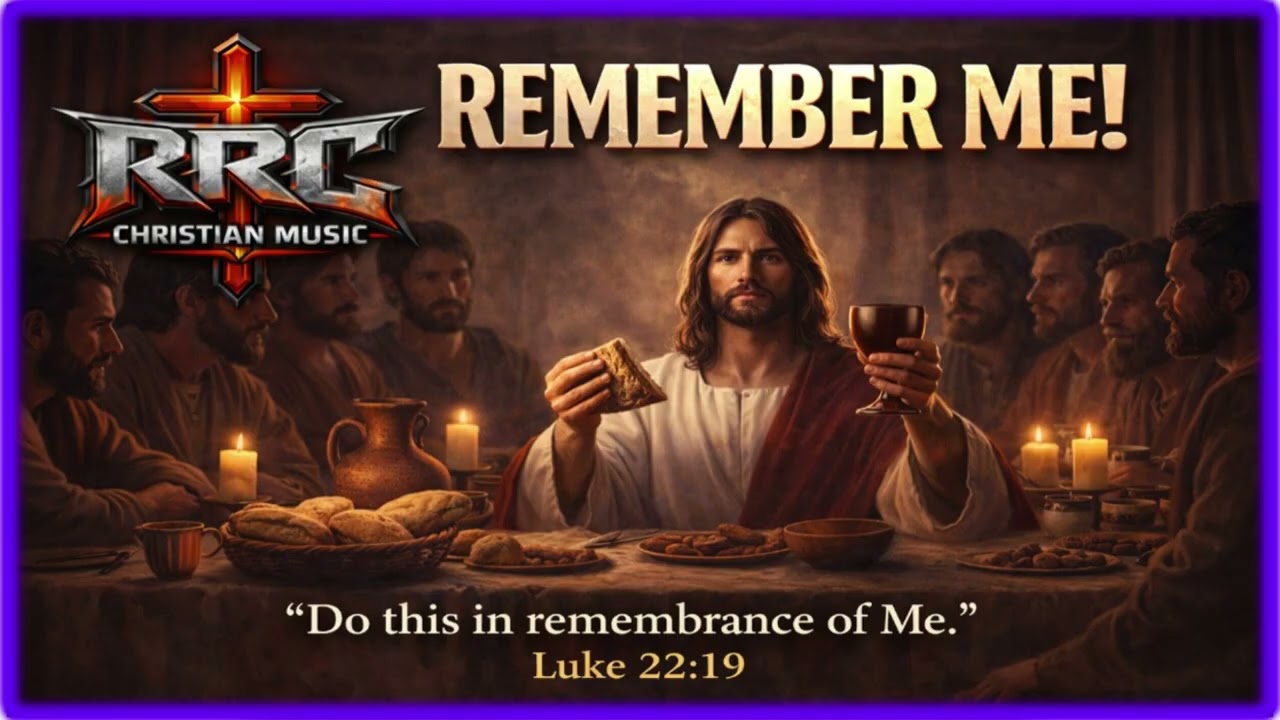 REMEMBER ME! ✝️ The Last Supper (Epic 80s Arena Metal Gospel) | RRC Christian Music