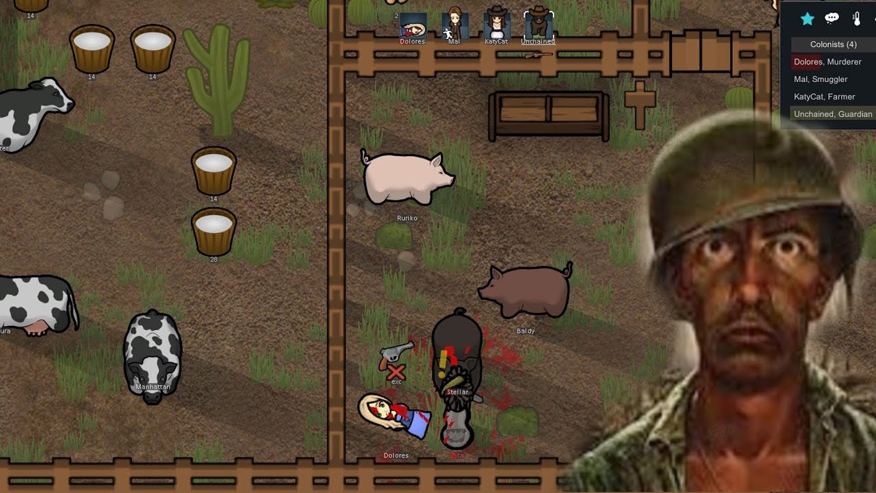 Rimworld: La crueldad de la supervivencia