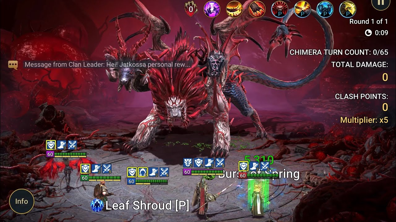 Raid Chimera NM Elva with 5⭐️ Soulmar crystal relic