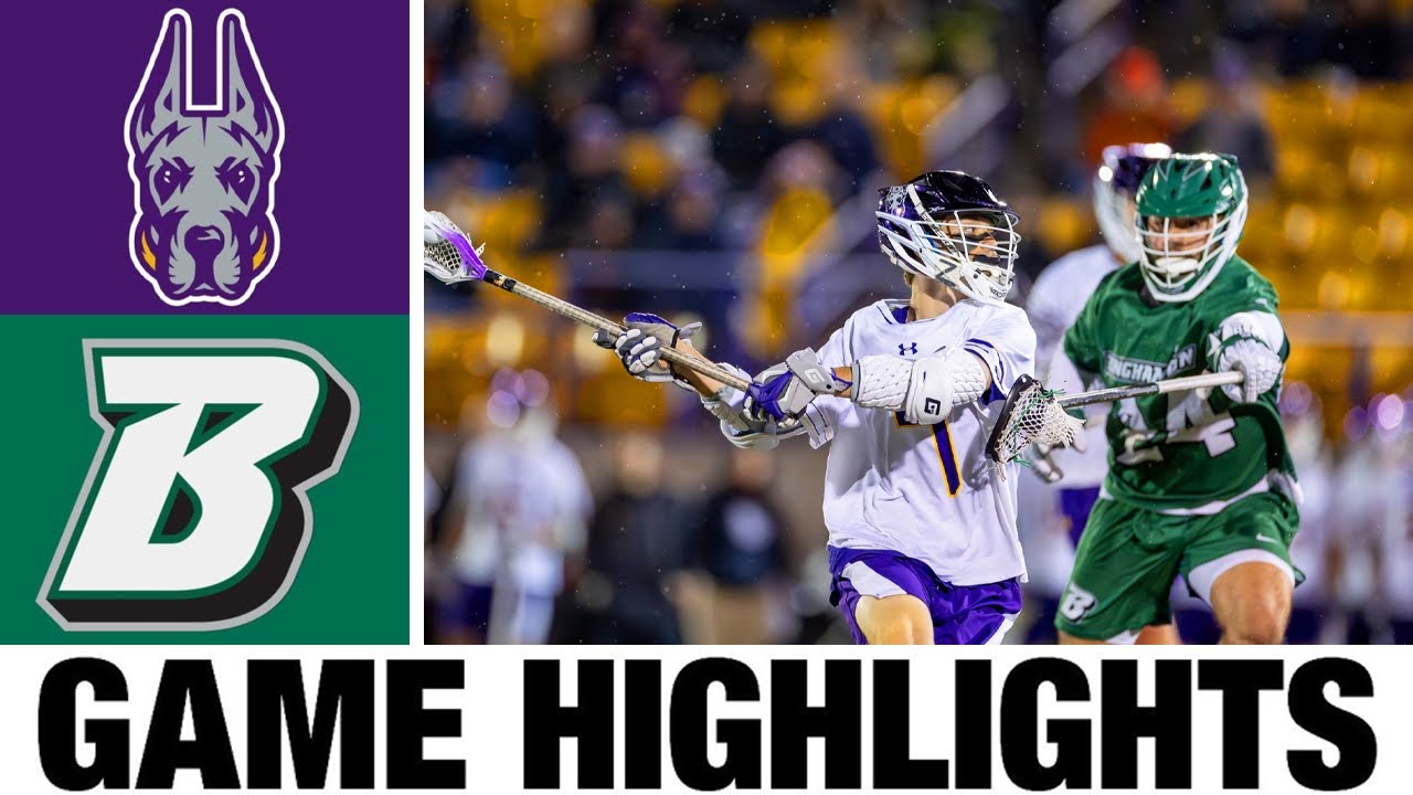 Binghamton vs UAlbany Lacrosse Highlights | 2024 College Lacrosse | NCAA Lacrosse
