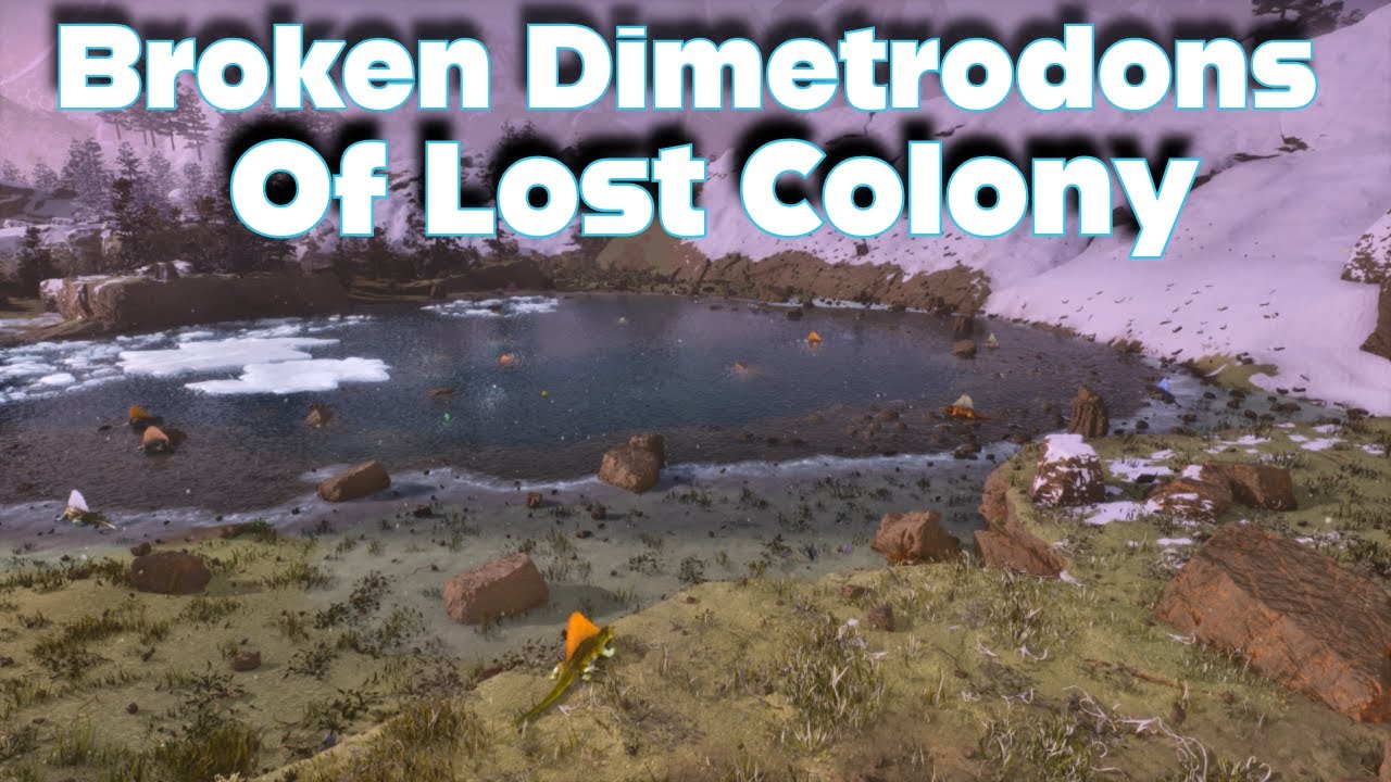 ASA Lost Colony – First Time Gameplay+Broken Dimetrodons