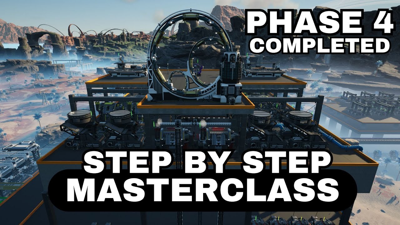 How to complete phase 4 (finally!) | Satisfactory 1.0 Masterclass