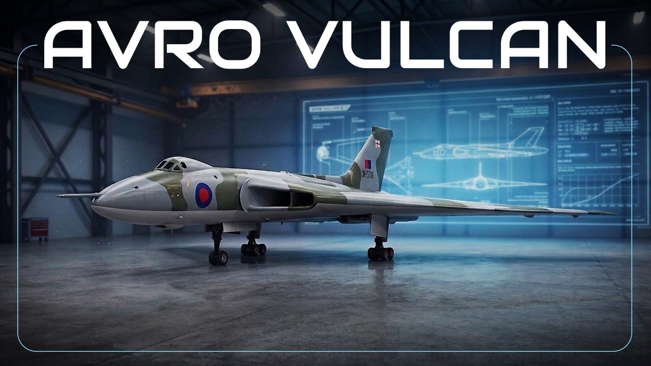 AVRO VULCAN - Nuklearny Ryczący Gigant Kt&oacute;ry Celował w Warszawę (Dokument PL)