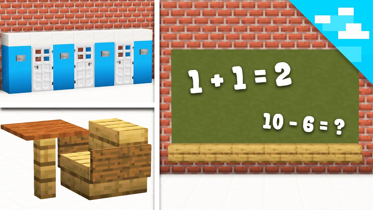 Minecraft: School Build Hacks! (2022)