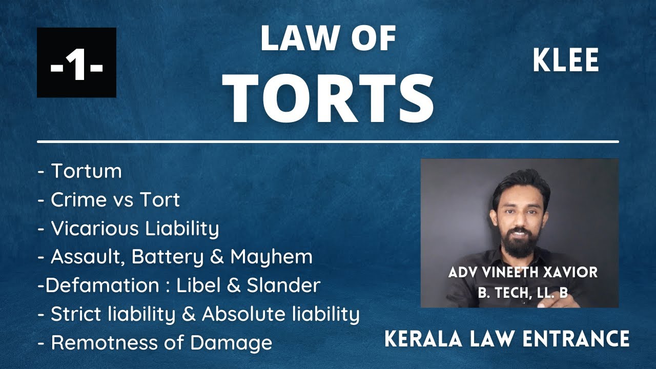 KLEE - Law of Torts - 1