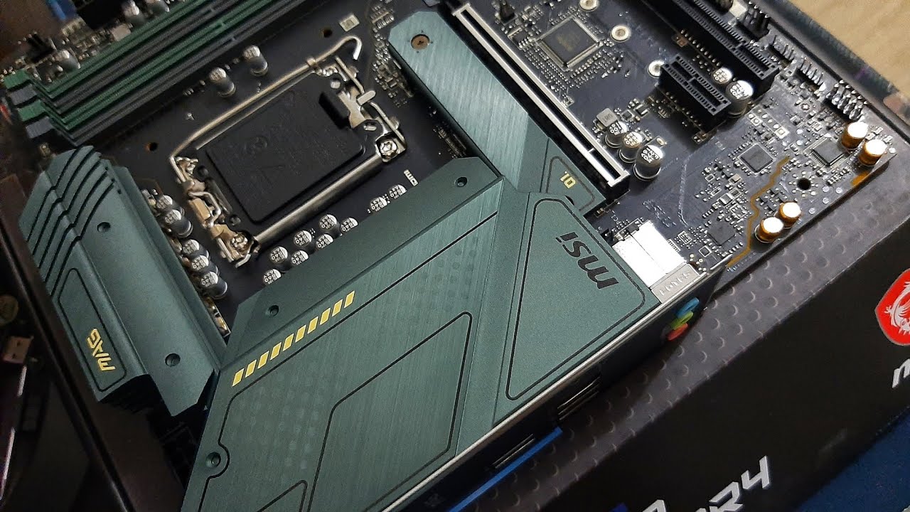MSI MAG Bazooka b660m ddr4 Unboxing!!!