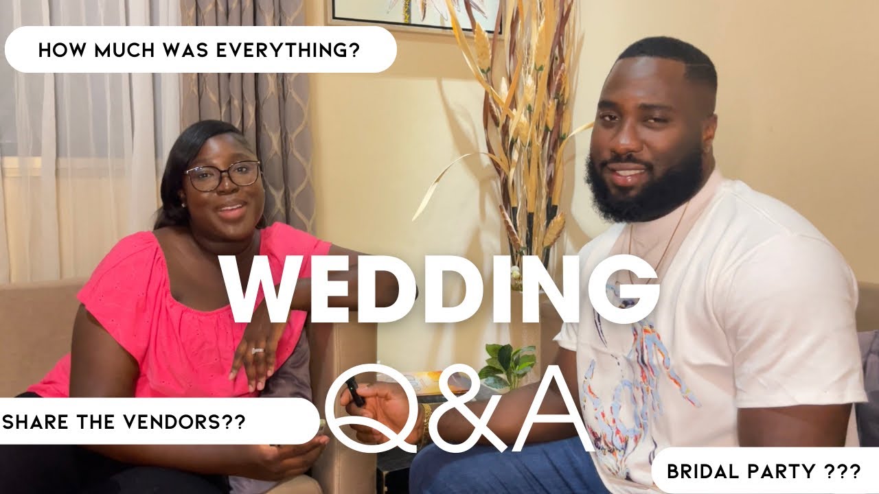 ANSWERING ALL YOUR QUESTIONS ABOUT WEDDING PLANNING IN GHANA! COST, VENDORS, BUDGET, ETC🇬🇭💍