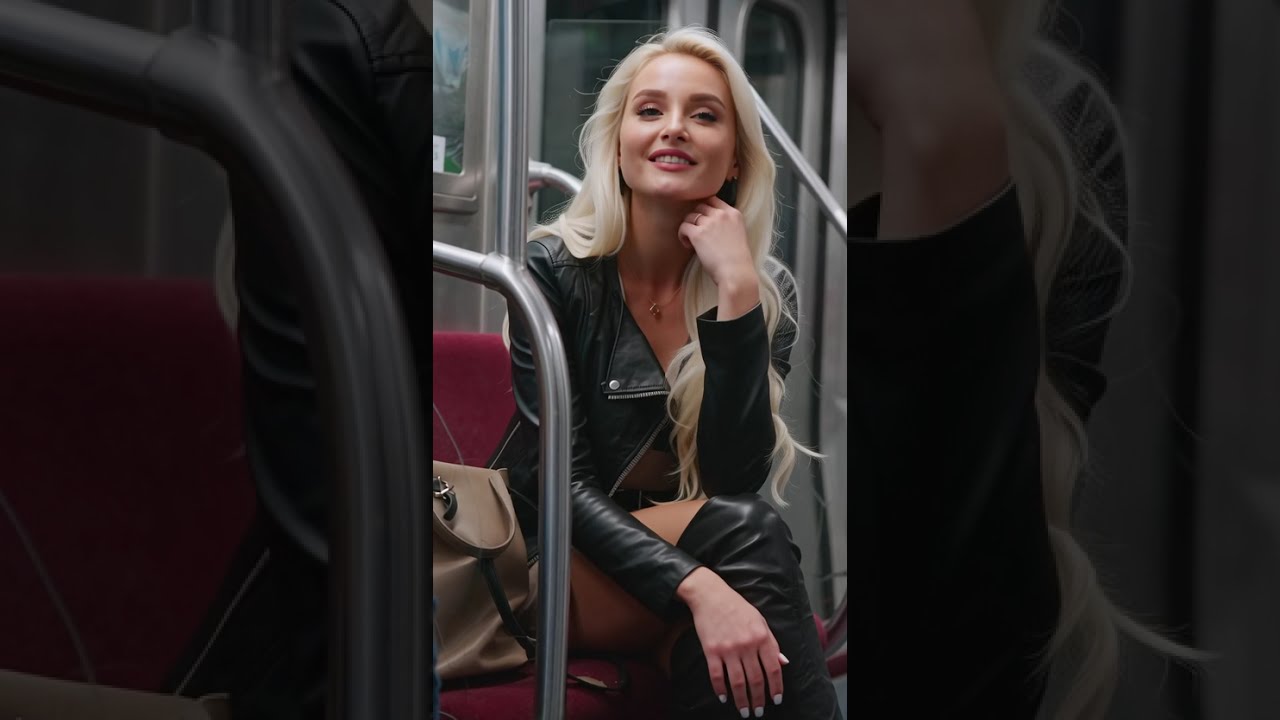 Chic Woman on the Tube &ndash; Friendly City Vibes #BusStyle #StreetChic #tube