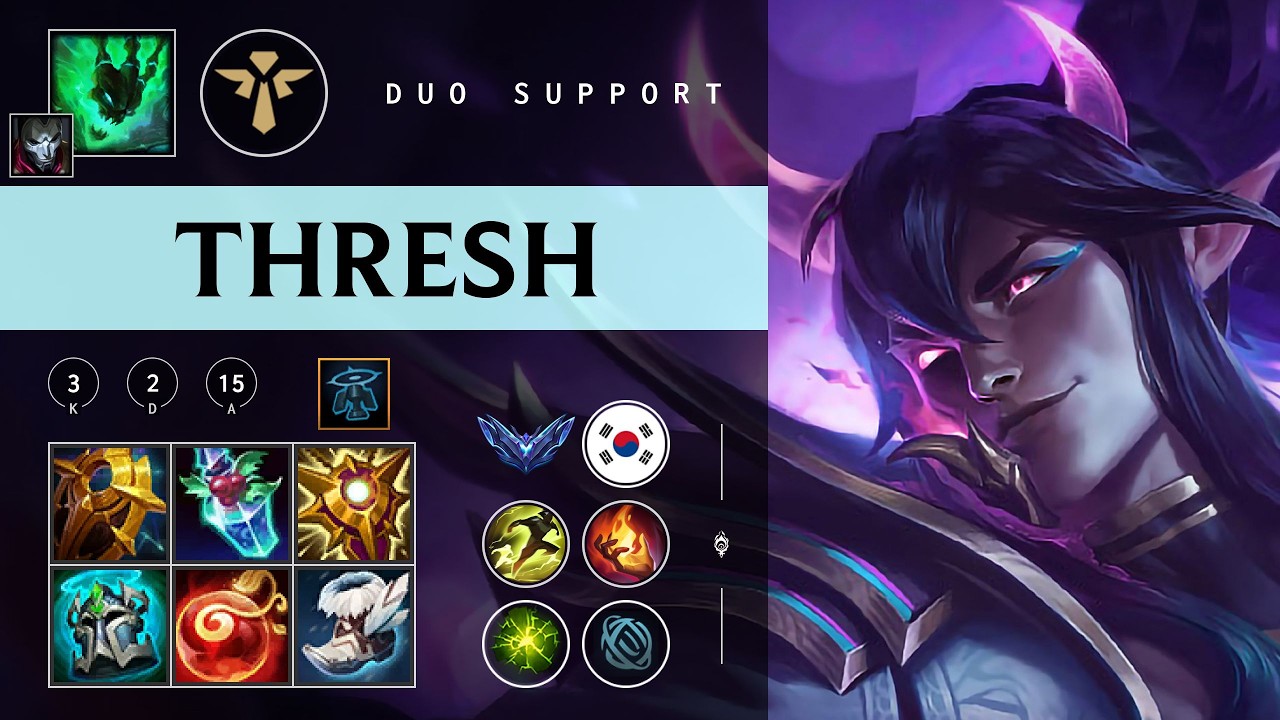 Thresh Support vs Pyke - KR Diamond Patch 26.03