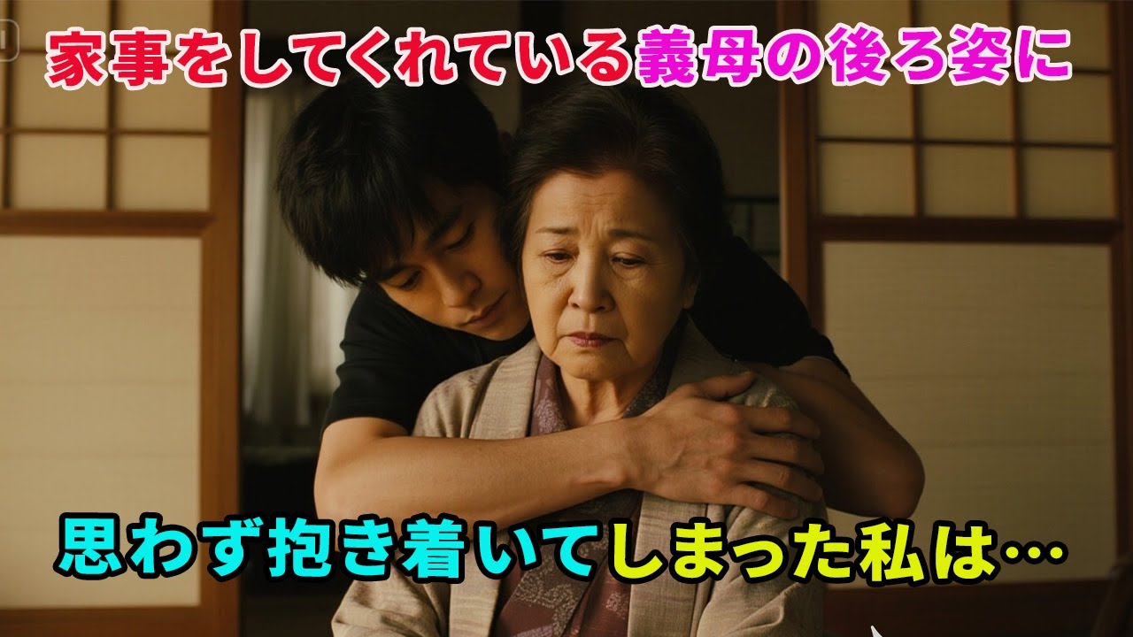 【大人の事情】家事をしてくれている義母の後ろ姿に思わず抱き着いてしまった私は… 1
