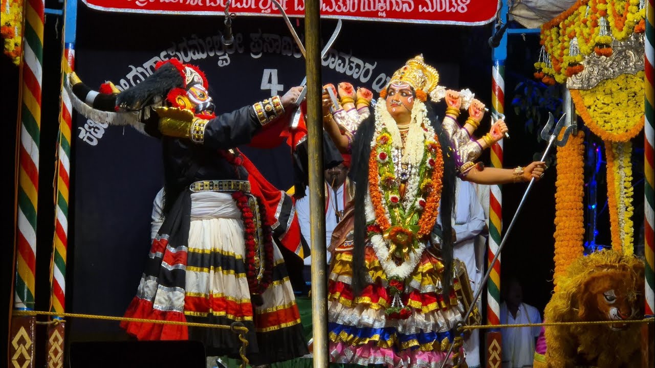 ಇತಿಹಾಸದಲ್ಲಿ ಮೊಟ್ಟಮೊದಲ ಬಾರಿಗೆ ಕಾಲ್ತೋಡು ಗ್ರಾಮದಲ್ಲಿ ಕಟೀಲು ಮೇಳ🔥 ದೇವಿ ಮಹಾತ್ಮೆ🙏