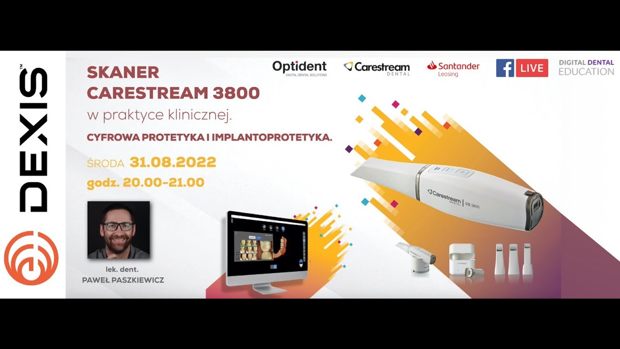 Cyfrowa okluzja z wykorzystaniem skanera Carestream - dr Paweł Paszkiewicz