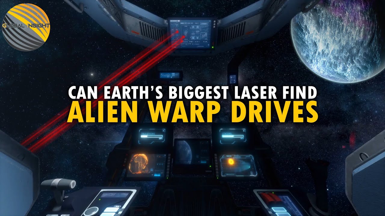 Can A Laser Be Used To Find Alien Warp Drives