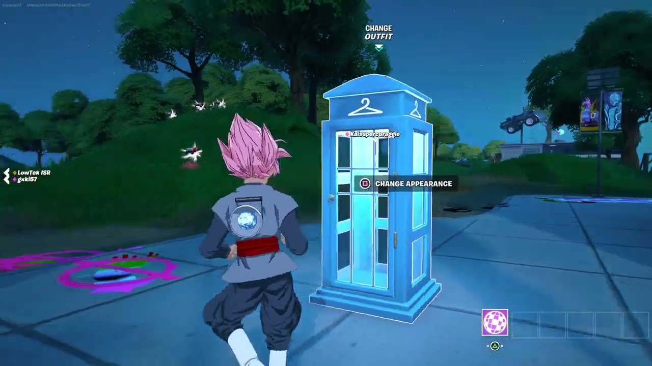 Goku black players Party Royale