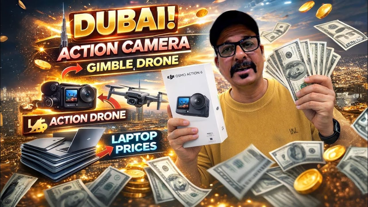 Dubai Cheapest DJI Action 6 | Drone | Laptop & Electronics Guide 2026 | #dubai #dubaishopping