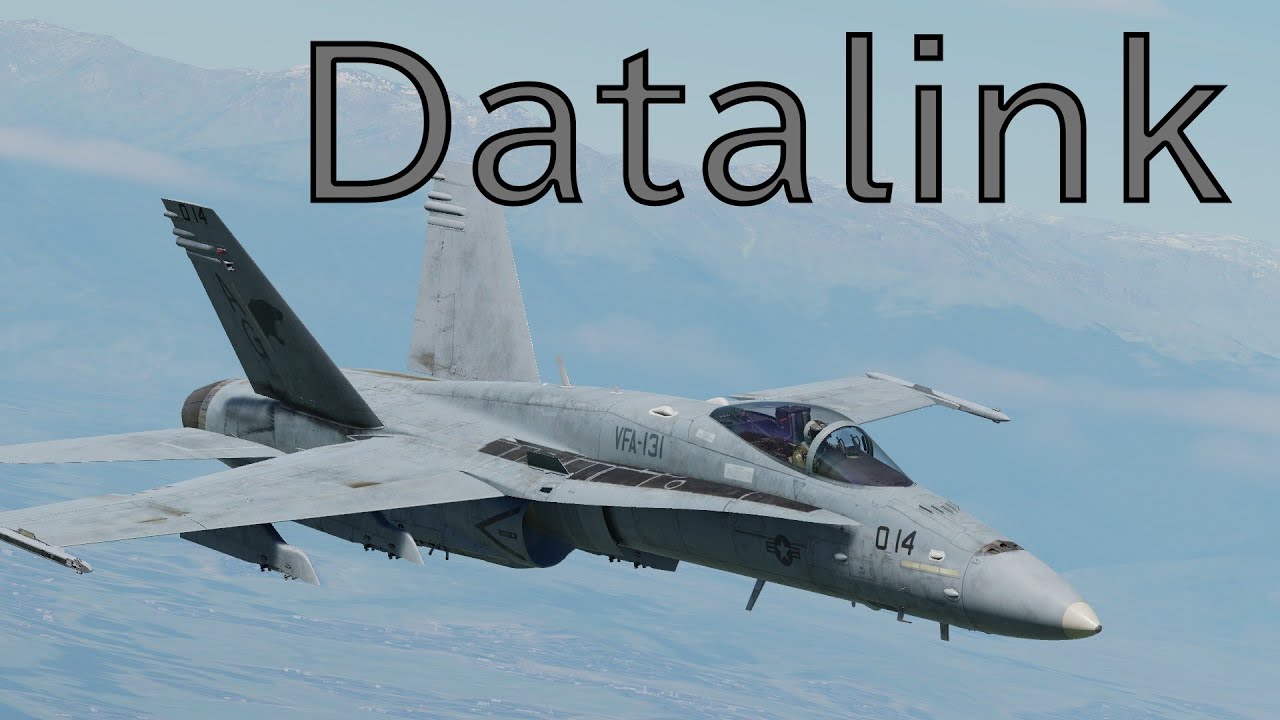 DCS F/A-18 Datalink