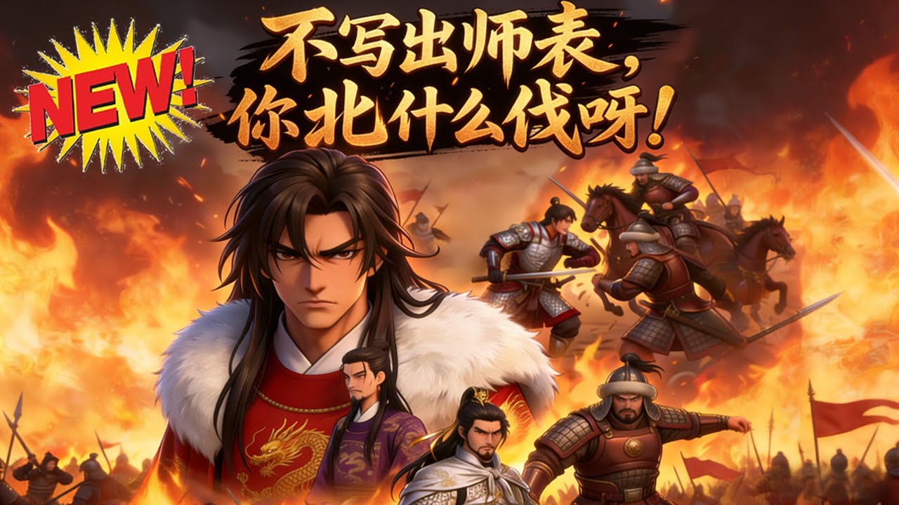 ⚡【新番速递】《不写出师表，你北什么伐呀！》刘禅穿越成赵构！上一世被司马家拿捏，这一世直接怼翻秦桧、力保岳飞，装傻摸底夺回皇权！#玄幻 #穿越 #逆袭 #爱看动漫