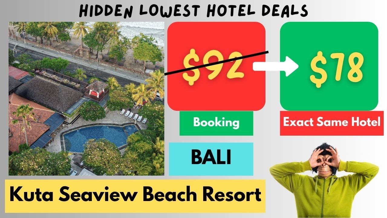 Kuta Seaview Beach Resort Hotel Hidden Deals Hacks!