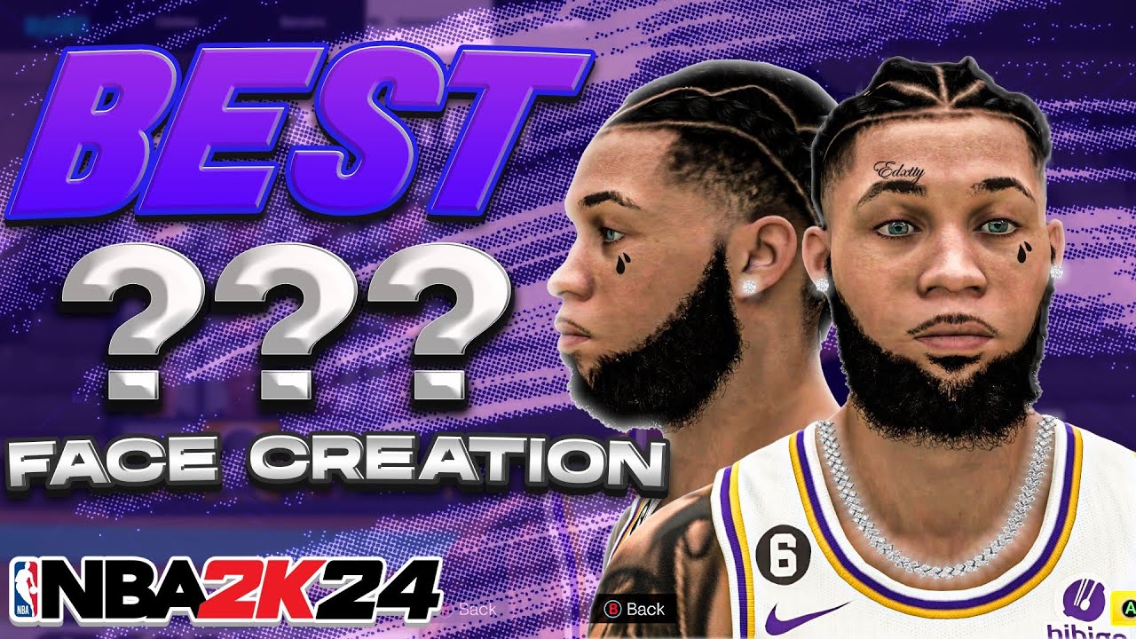 BEST FACE CREATION IN NBA 2K24 BOTH CURRENT GEN & NEXT GEN! BEST FACE CREATION 2K24 !
