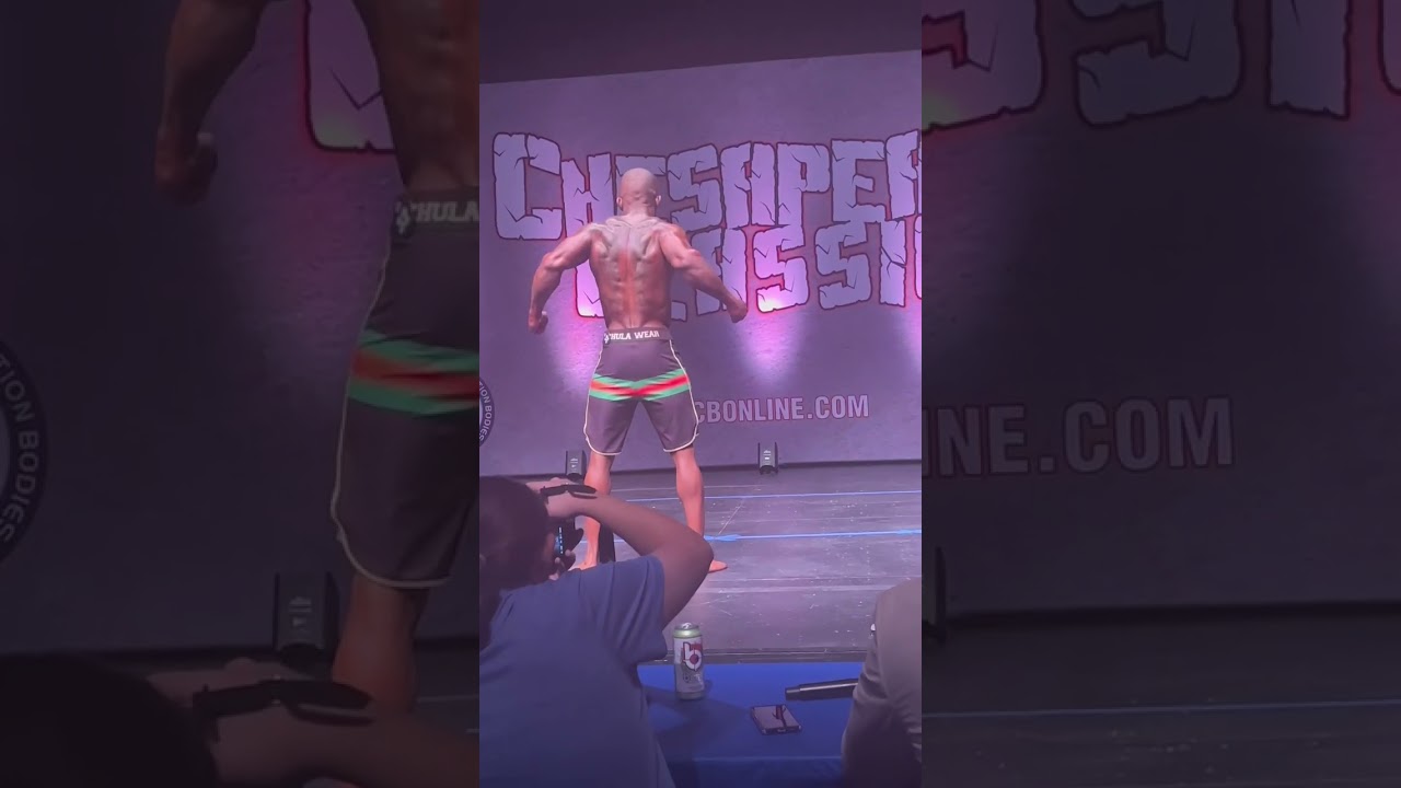 OCB Bodybuilding Natural￼ competition Chesapeake classic 2022 physique open.